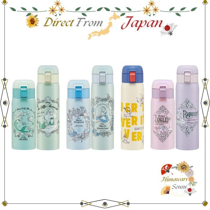 Skater One Touch Direct Drink Vacuum Insulated Bottle Disney STOT【 Direct from Japan 】