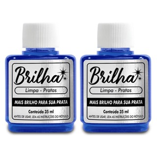 Kit 2 Unidades Limpa Pratas Brilha 35ml - Pronta Entrega em Oferta na Shopee