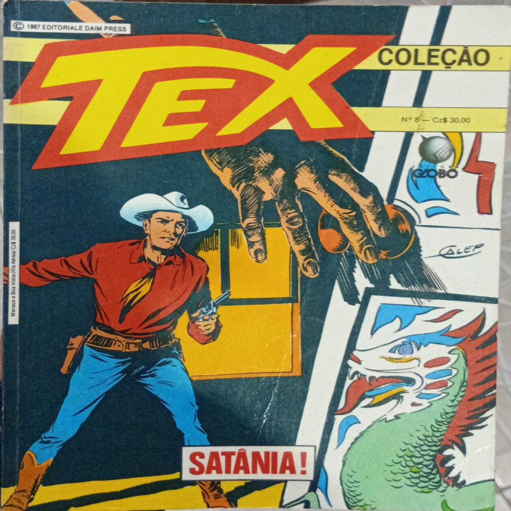 Tex Coleção - Nº. 8 - Satânia! autor Sergio Bonelli