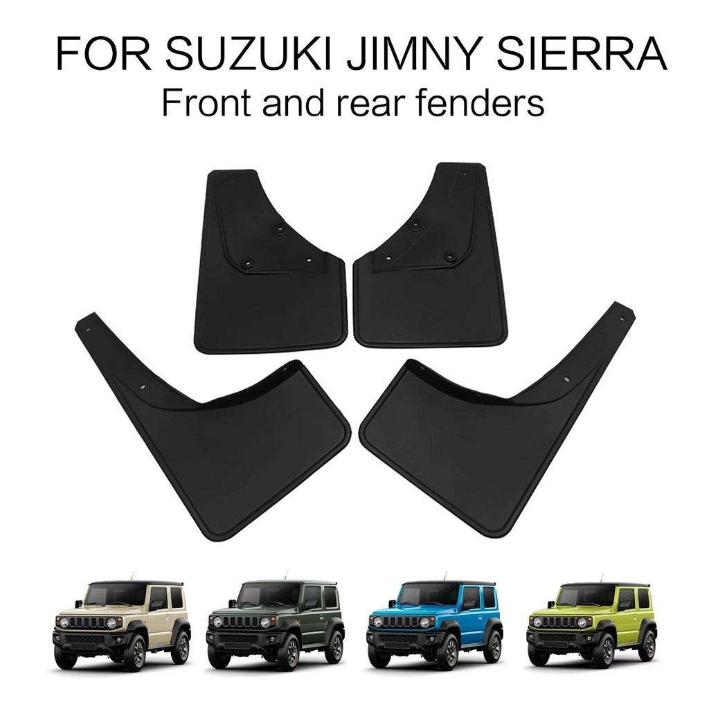 Retalhos De Lama Do Carro Para Suzuki Jimny Sierra JB64 JB74 2019 2020 2021 Guarda-Lamas Respingo Guardas Fender Mudflap
