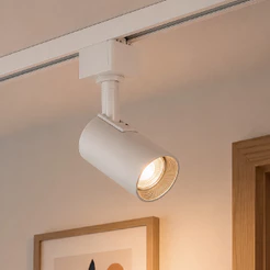 Spot Led Para Trilho Authentic Evo T1 Sobrepor 5w 3000k Branco Quente 110v/220v Branco Cod: 911005705 Deluxe By Avant