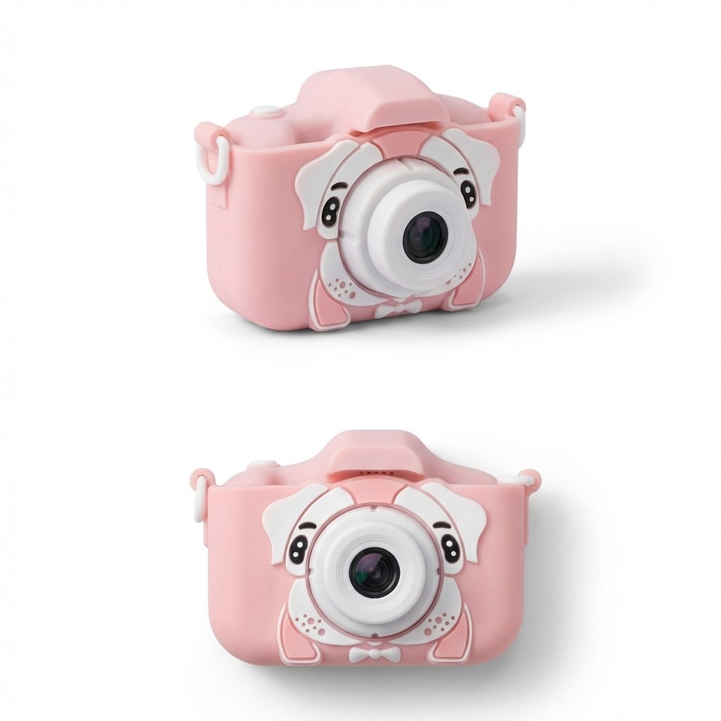 Camera Fotografica Digital Infantil HD Grava Video Mini Maquina Brinquedo Educativo Portatil Fotos