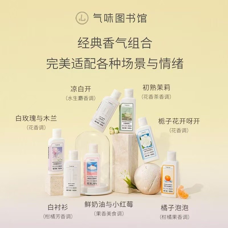 Smell Library Fragrance Shampoo Portátil Viagem de Negócios Pequena Especificação Shampoo Condicionador Engarrafado