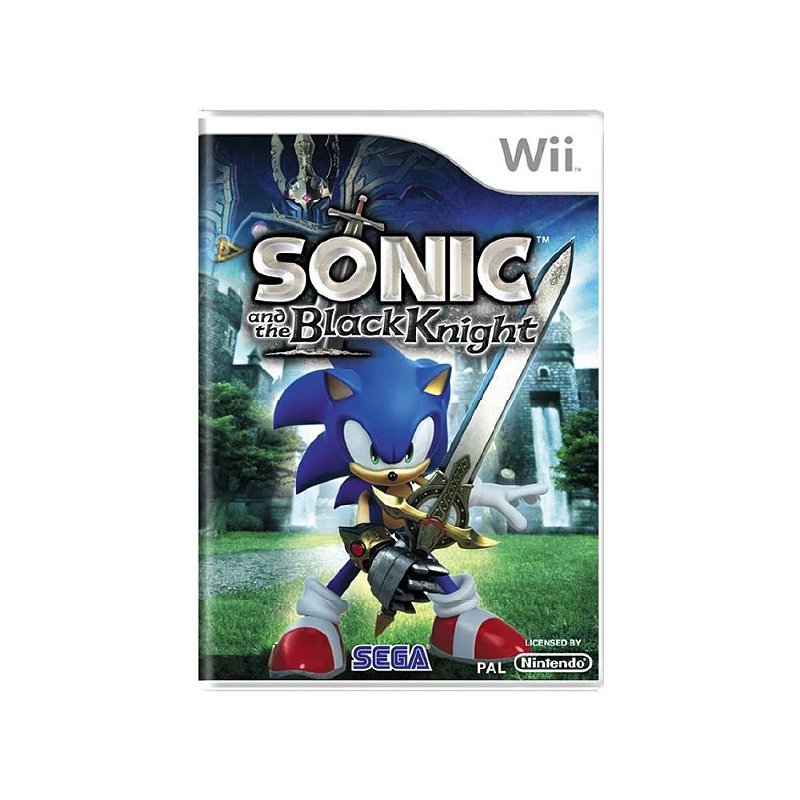 Jogo Sonic And The Black Knight - Wii - Usado - Original