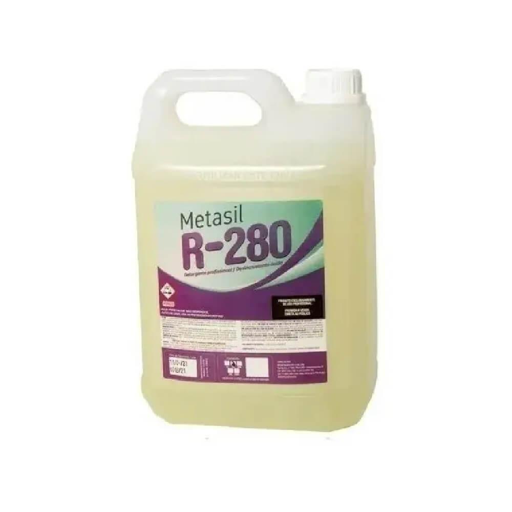 Detergente Desincrustante Ácido Metasil Metacoil R-280 5 Litros - Limpa Ar Condicionado