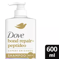 Shampoo Dove Bond Repair + Peptídeo 600ml