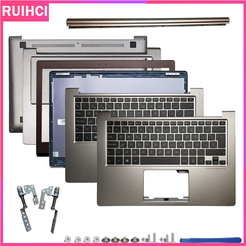 Novo Para ASUS UX303L UX303 UX303LA UX303LN Tela Do Portátil LCD Capa Traseira/Moldura Frontal/Dobradiças/Apoio As Mãos/