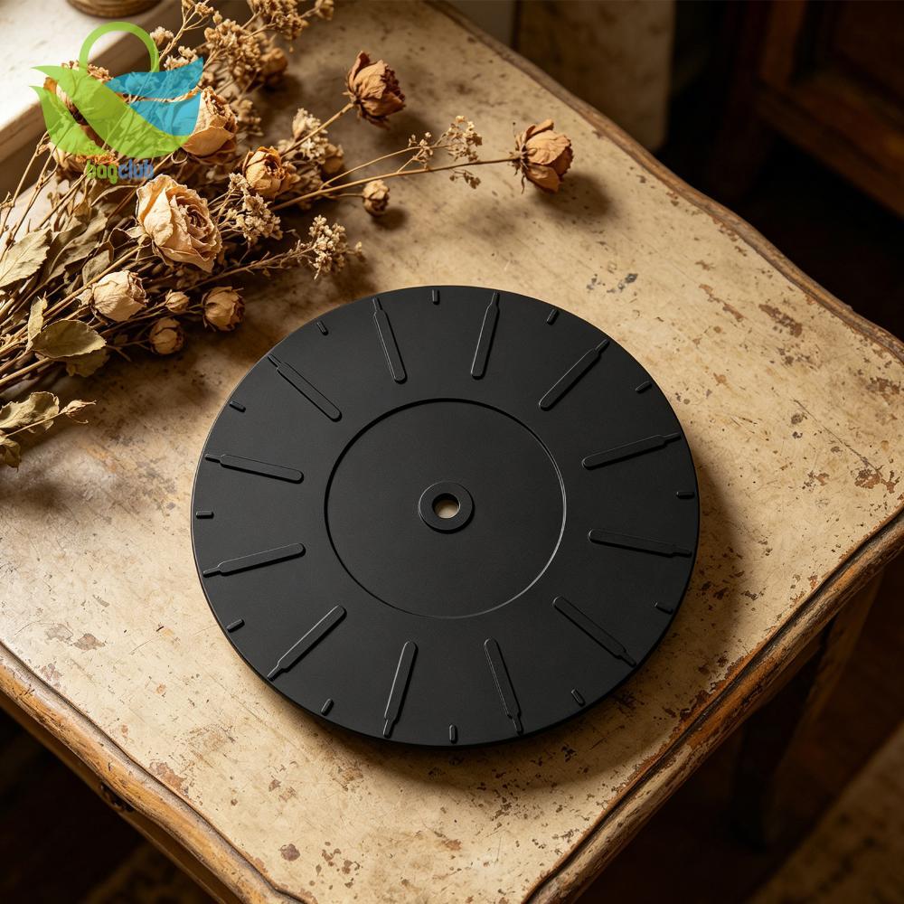 [Bagclub.br] Tapete Giratório Antiestático E Antiderrapante De Silicone Para Toca-Discos LP