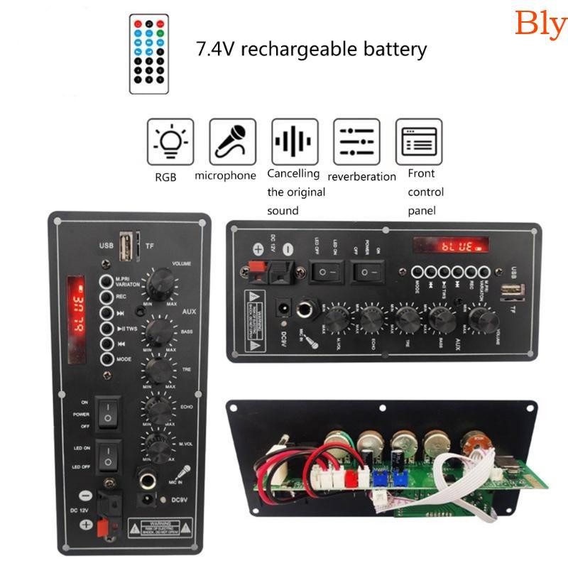 Placa Amplificadora Potência Bly Amplificador 30W-120W Alto-Falantes USB Player Subwoofer