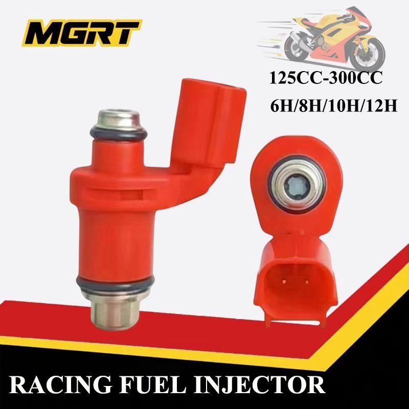 MGRT RACING Bico Injetor for Neo 125 Fazer 150 Factor 150 XMAX300 Fz15 Ys150 YBR150 NMAX160 125cc-300cc (6/8/10/12 Fu)
