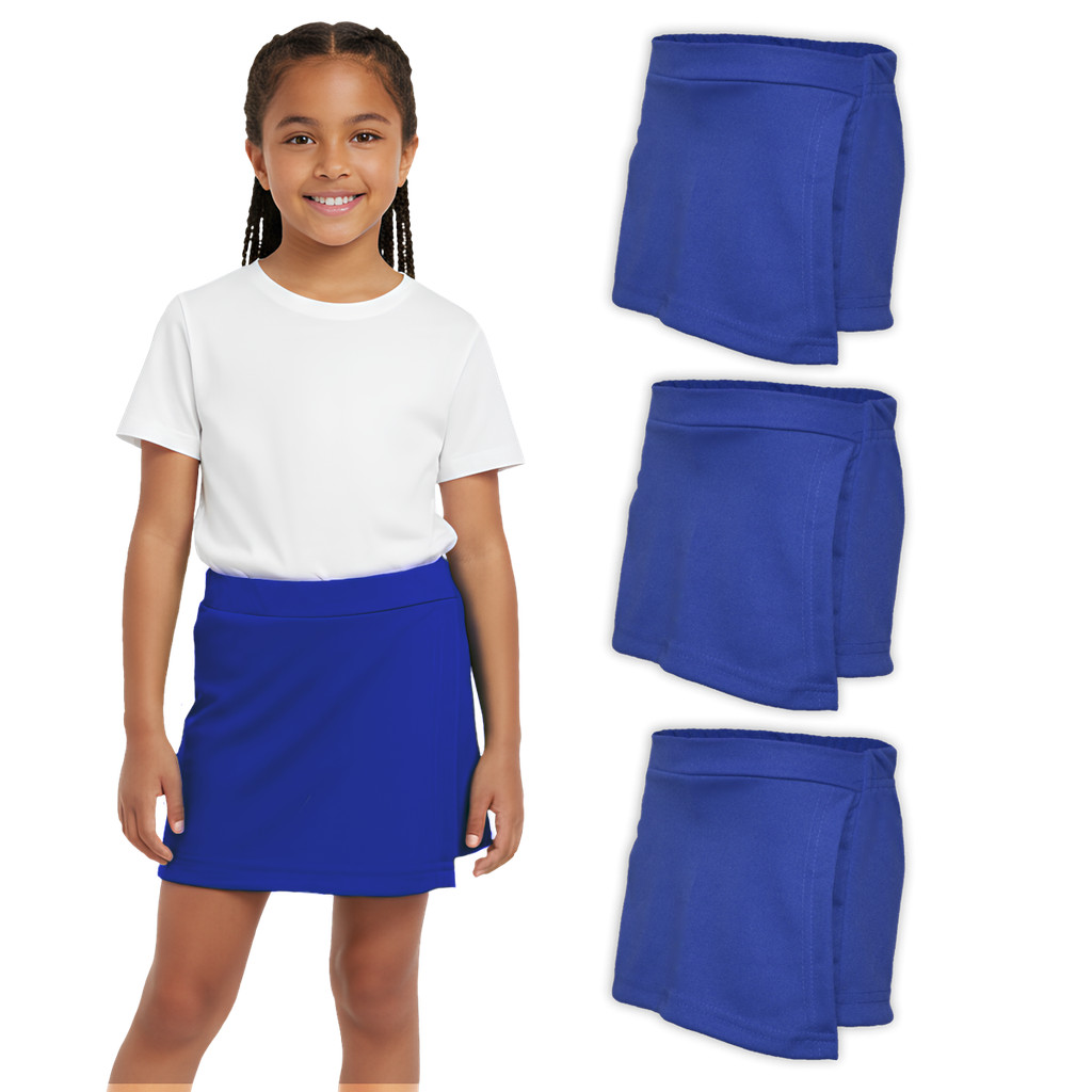 Kit 3 Short Saia Infantil Helanca em Oferta na Shopee