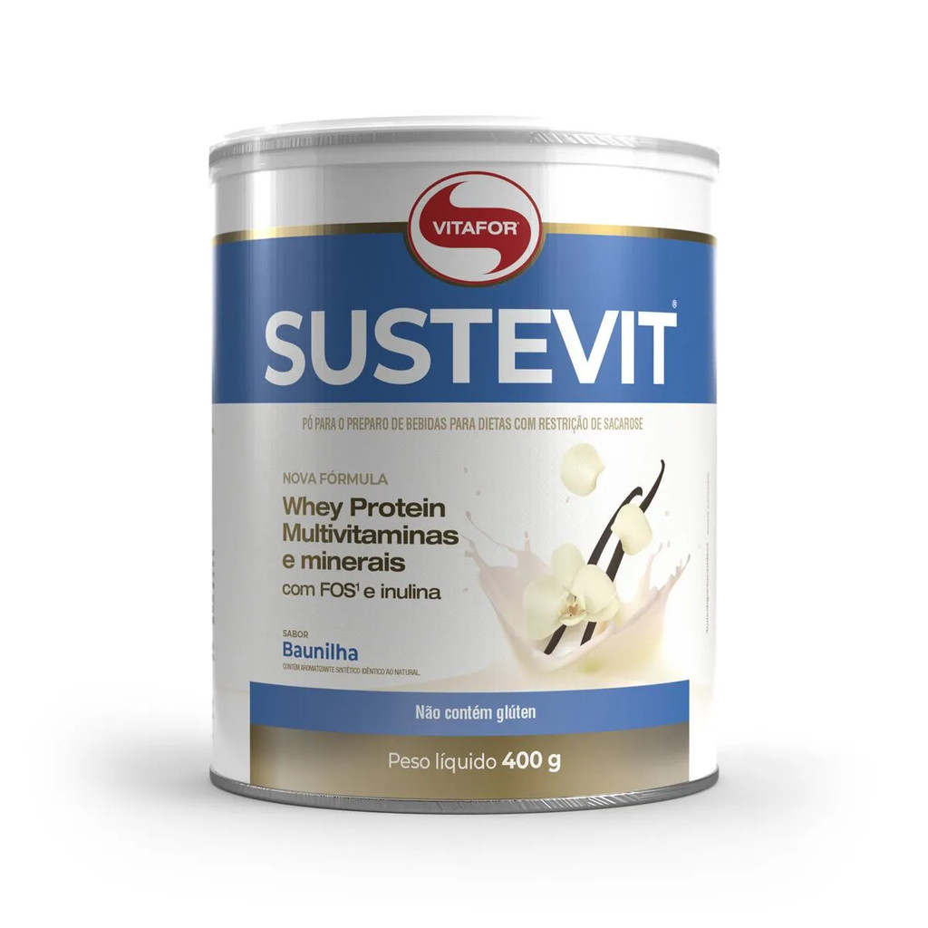 Sustevit - Baunilha 400g - Vitafor em Oferta na Shopee