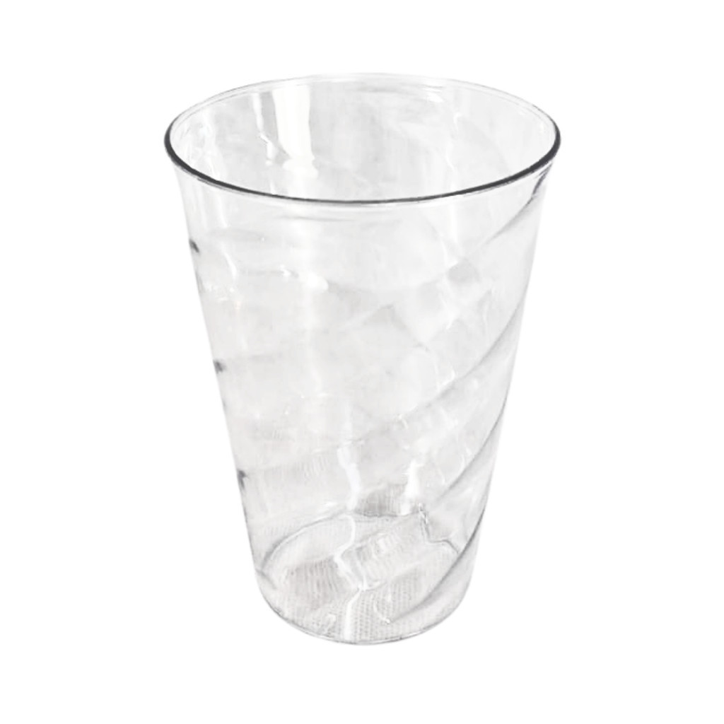 Copos Twister Cristal Acrilico 400ml - 6 Unidades