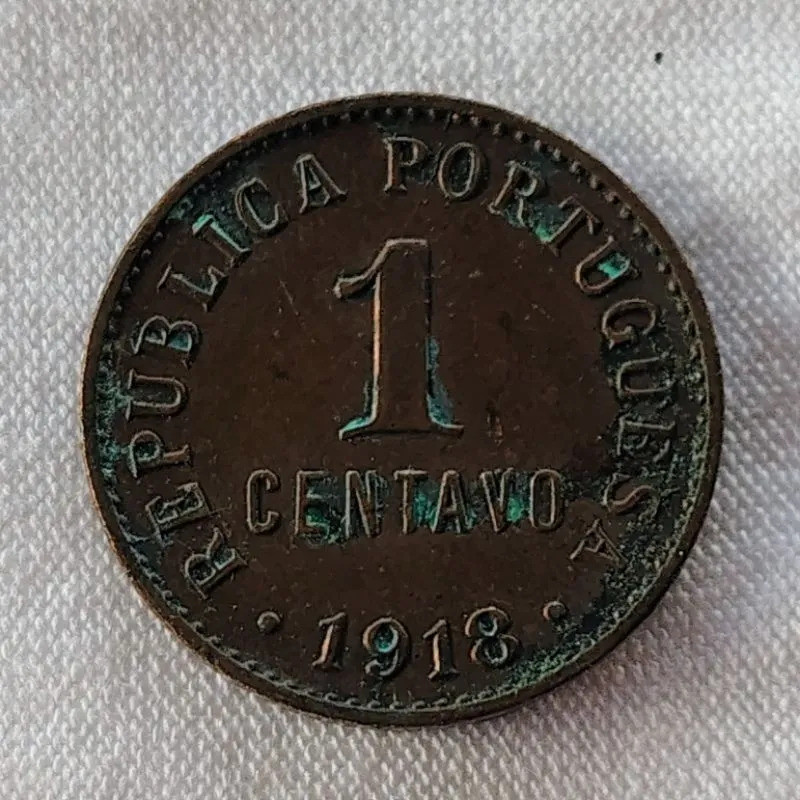 País: Portugal 1918 - 1 Centavo - Elimatec Moedas Antigas.