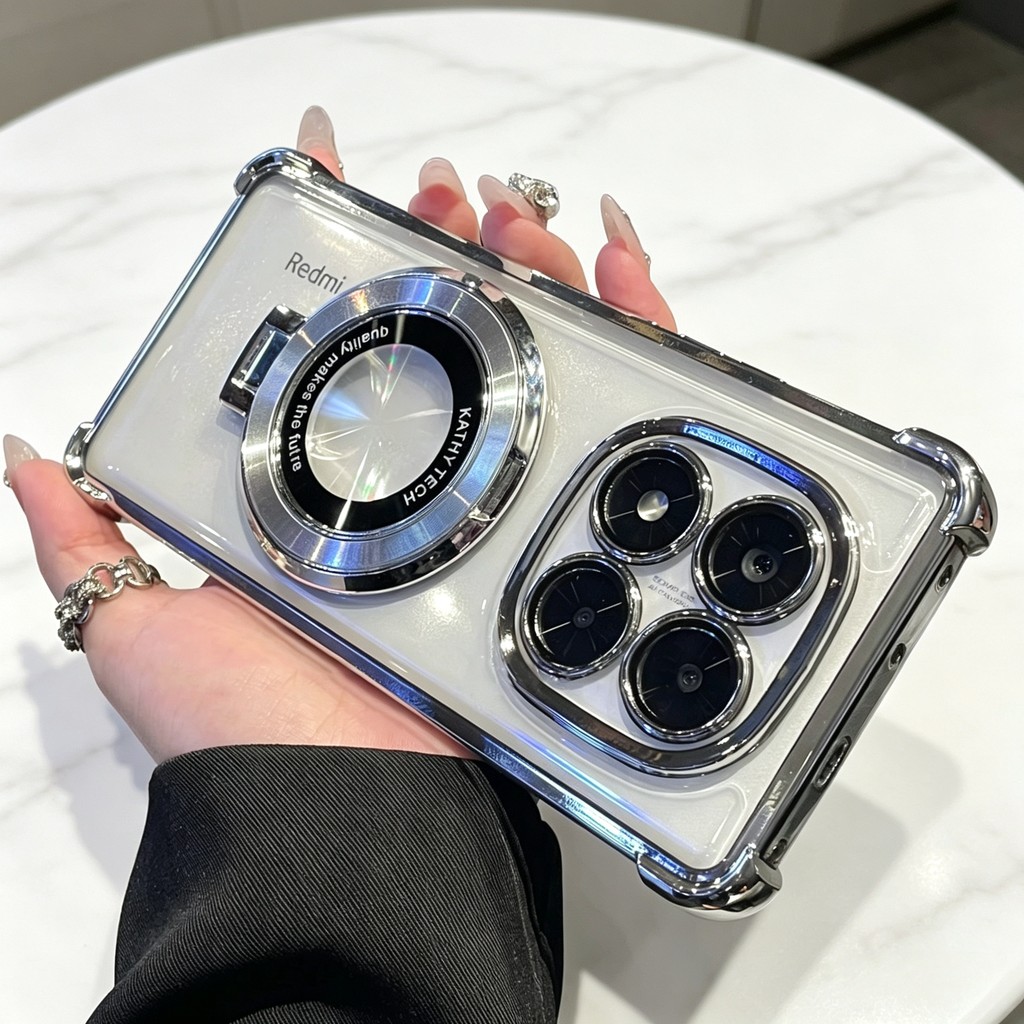 360 ° Capa Protetora De Completa Compatível Com Xiaomi Redmi Note 15 14 13 Pro Plus 5G a Impacto Celular