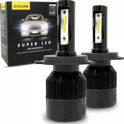 Lampada Led Code 8000k H1 H3 H4 H7 H8 H9 H11 H16 HB3 HB4 H27 TechOne