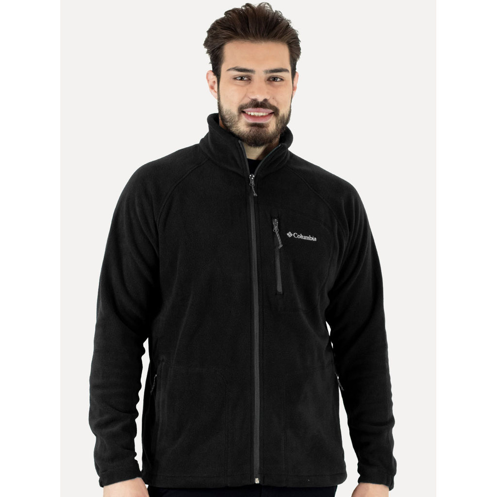 Jaqueta Columbia Fleece Fast Trek II Full Zip Preta