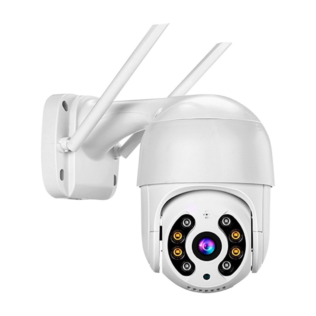 Câmera IP PTZ Wi-Fi Externa HD 1MP Colorida Noite Monitoramento por Celular