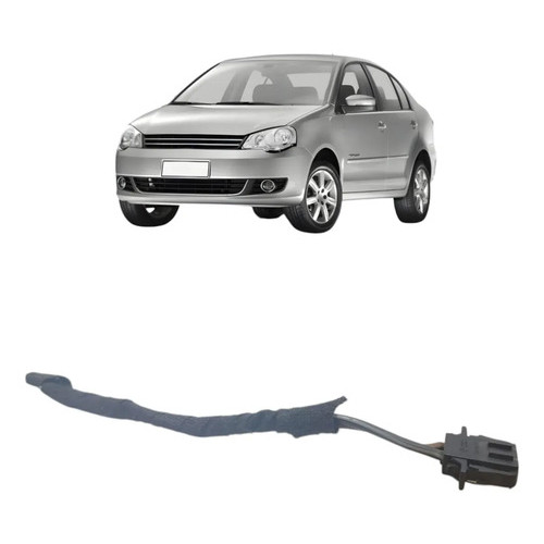 Chicote Conector Plug Motor Ar Interno Vw Polo 2003 A 2012