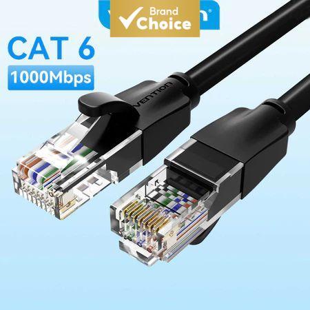 Cabo de Rede Vention Cat6 Gigabit RJ45 com Placa de Captura de Vídeo HDMI para Uso em Periféricos de Computador