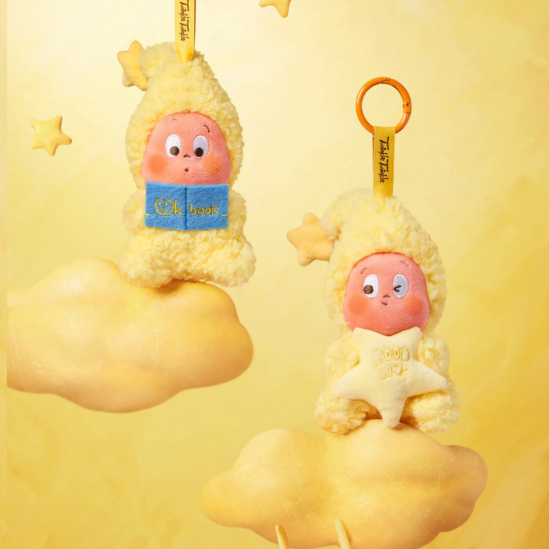 POP MART - Twinkle Twinkle – Coleção "Somos Twinkle Twinkle" - Caixa Surpresa com Chaveiro Pelúcia