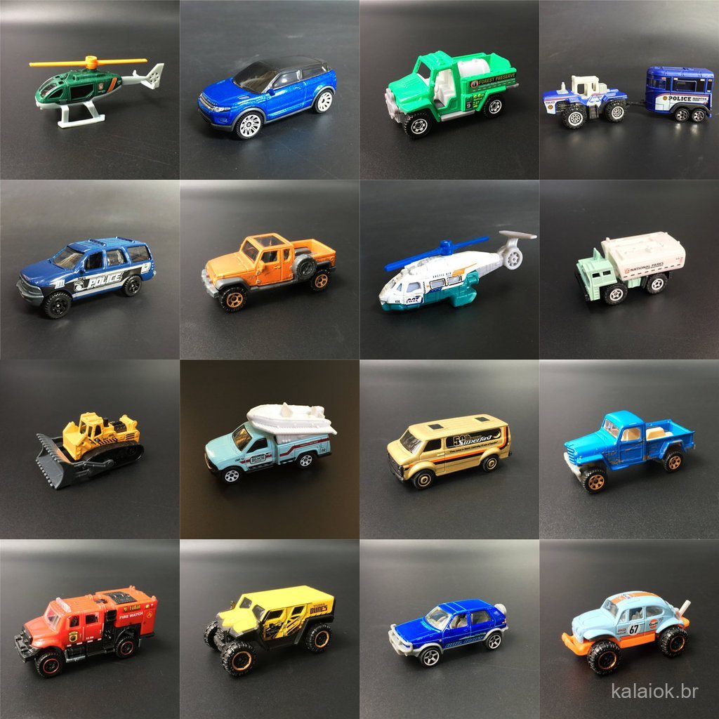 MATCHBOX City Heroes Miniatura de Carro de Liga Metálica, Brinquedo de Veículo de Engenharia, Carro de Bombeiro, Resgate