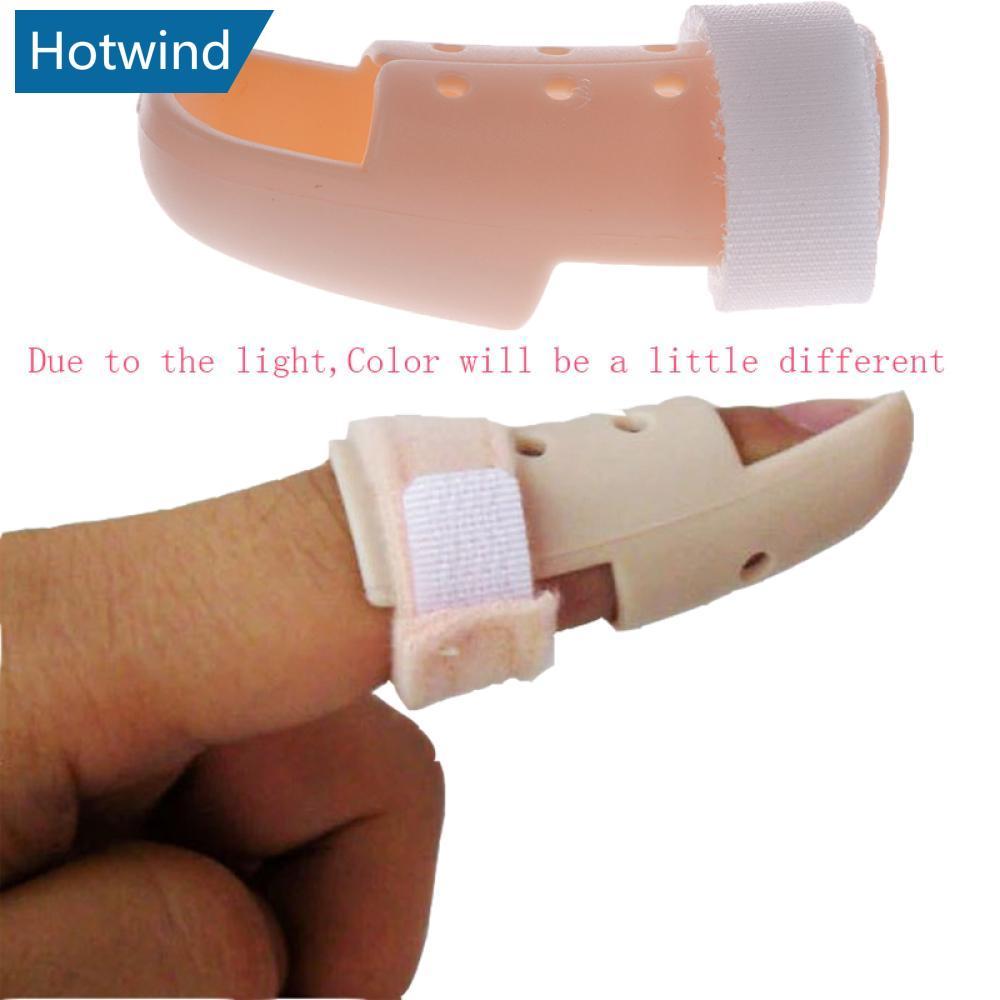 HW 1Pc Plástico Mallet DIP Dedo Suporte Cinta Tala Proteção Conjunta Lesão K3P2
