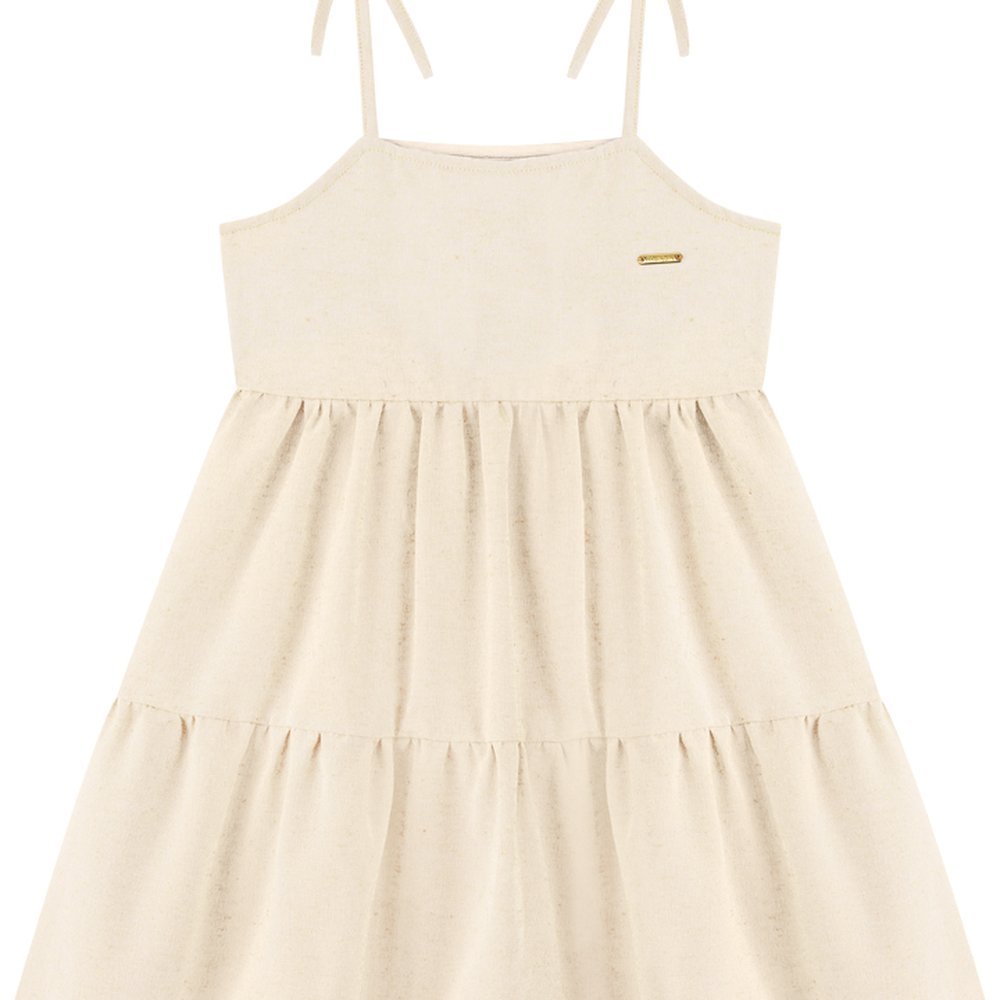 VESTIDO MENINA EM SARJA BREEZE