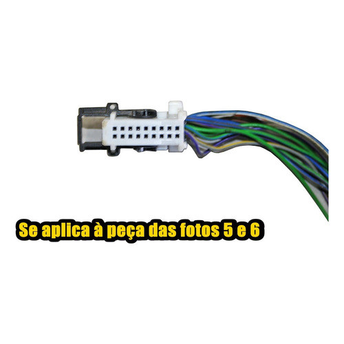 Plug Chicote Do Comando Ar-condicionado Ford Fiesta Ecosport