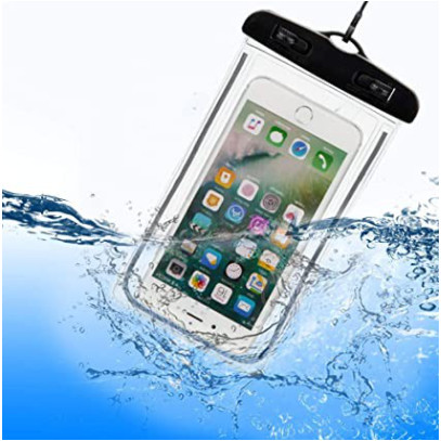 Capa Celular Impermeável Bolsa Case A Prova D'água Transparente Cor Universal Praia Piscina Viajar Promoção