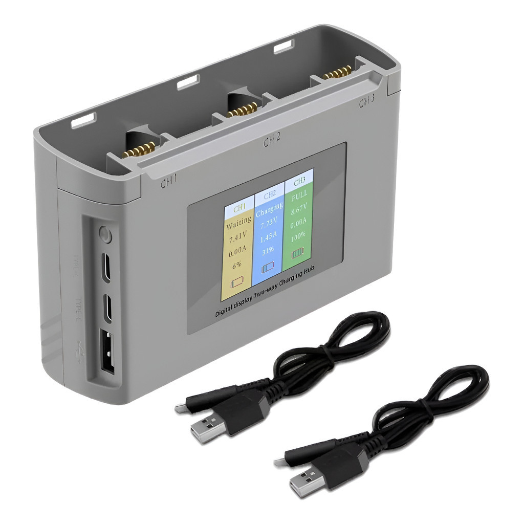 Adaptador Carregador Bidirecional Drone Mini 2 Mini Se Hub