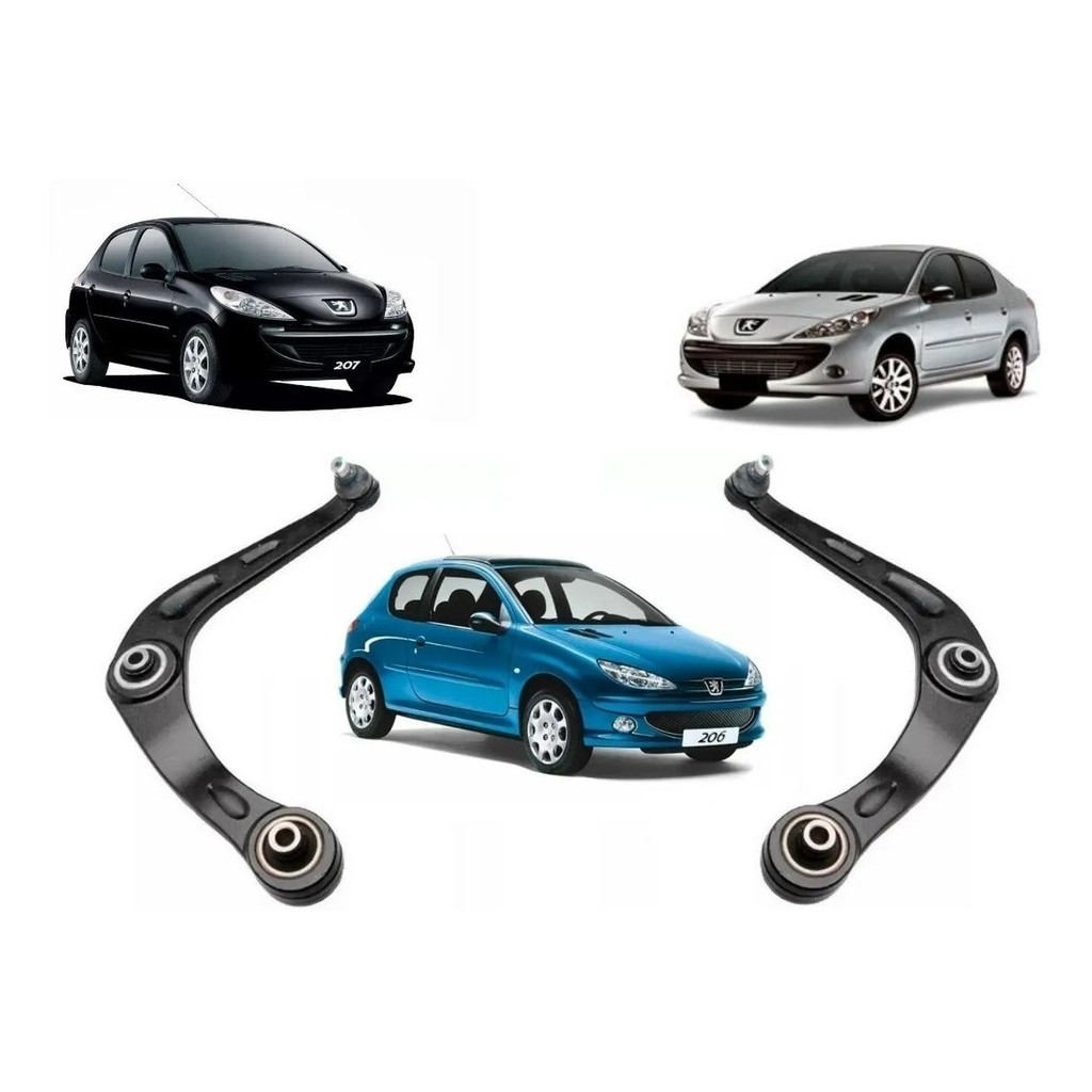 Par Balança Bandeja - Peugeot 206/207 - Peças Novas