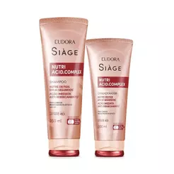 Combo Siàge Nutri Acid.Complex: Shampoo 250ml + Condicionador 200ml