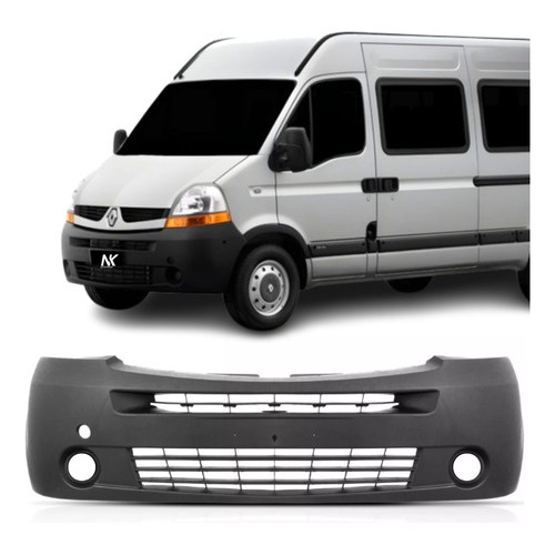 Parachoque Dianteiro Master 2009 2010 2011 2012 Com Furo em Oferta na Shopee