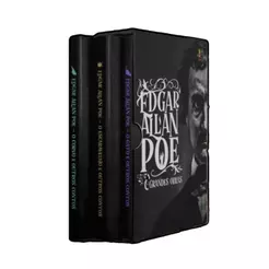 Box com 3 Livros de Edgar Allan Poe no formato Maior