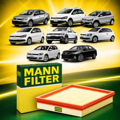 Filtro De Ar Motor Mann Filter Vw Fox Gol Up Polo Voyage Virtus C210141