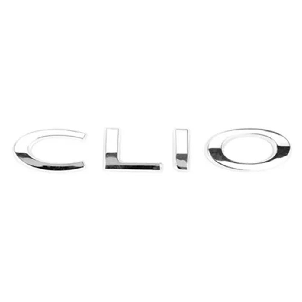 Emblema Clio do Porta Malas Clio 2013 2014 2015 2016 Cromado