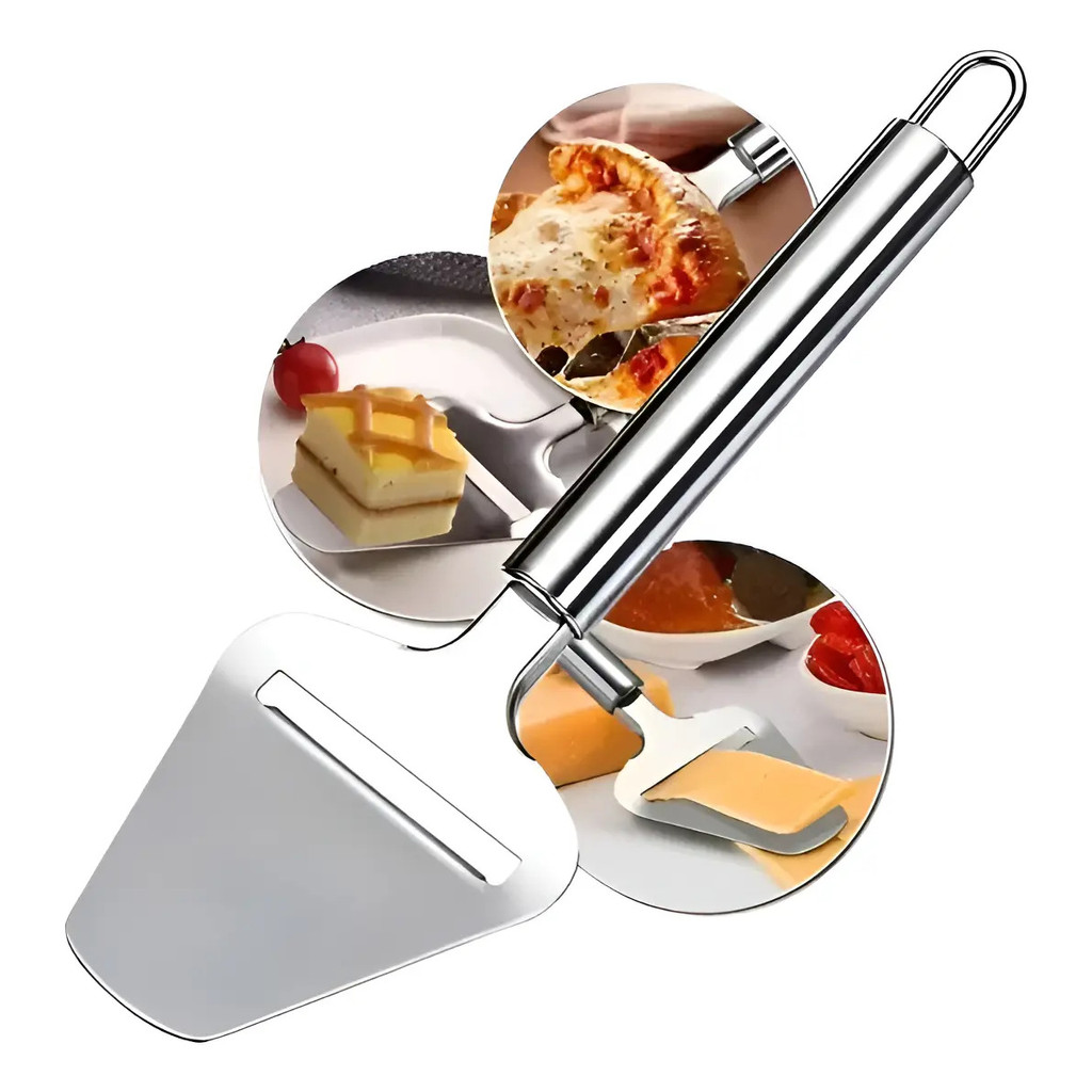Imagem Plaina Cortador E Fatiador De Queijo Em Aço Inox Haüskraft 
