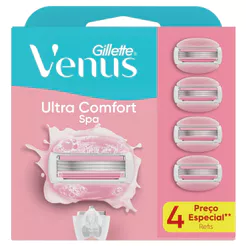 Carga para Aparelho de Depilação Gillette Venus Ultra Comfort Spa 4 Unidades