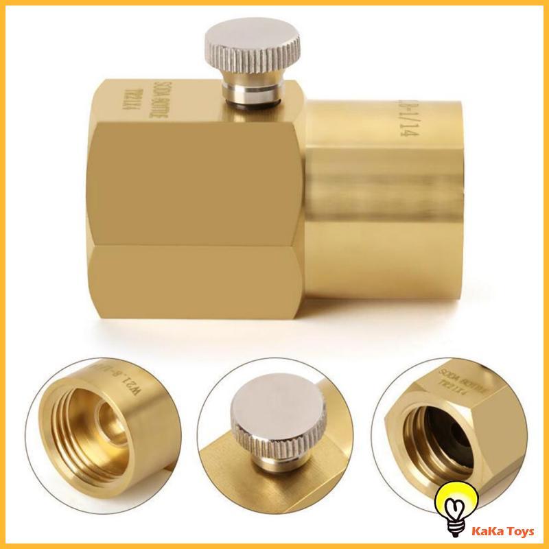 [Naruhodo] Adaptador De Transferência De Grandes Garrafas De CO2 Em Cilindros TR21-4 A W21.8