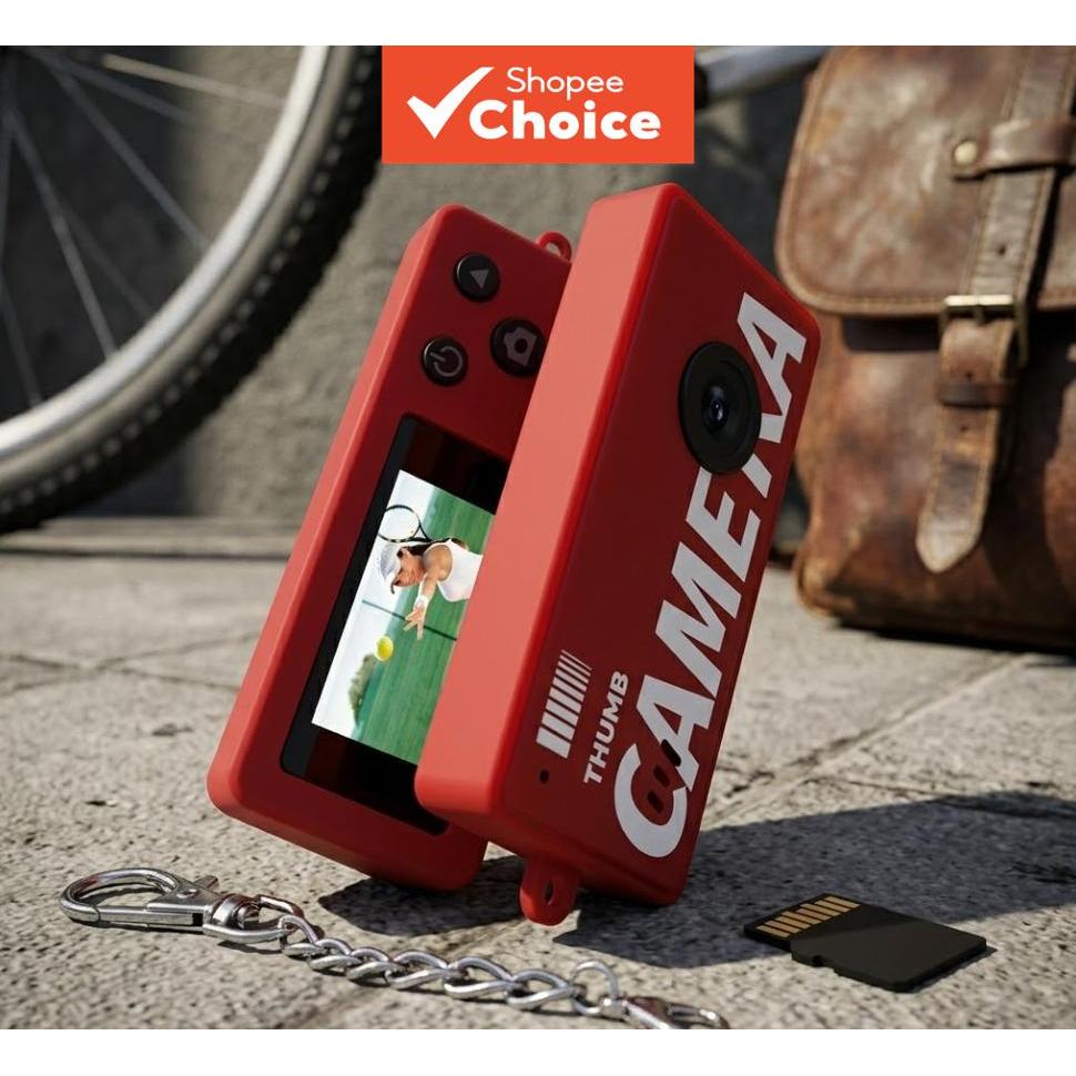 Chaveiro Mini Câmera Digital Gravador de Vídeo 1080P HD Miniatura Charme para Bolsa Vlog Crianças Presente Adulto