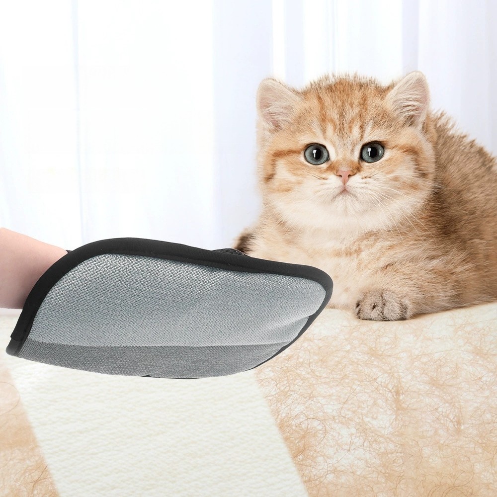 Luvas Para Cuidados Com Animais De Estimação , Escova Removedora De Pelos , Gato , Cachorro , Luva De Limpeza Sofá , Car