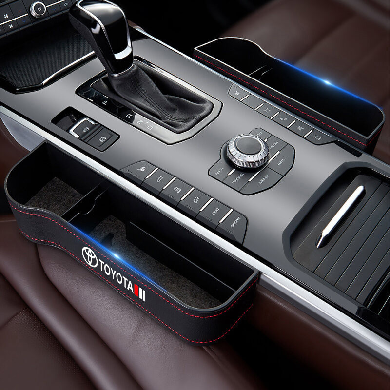 Caixa de Armazenamento para Console Central do Carro Compatível com Toyota Camry Corolla Tacoma Hilux Vios Yaris Hiace
