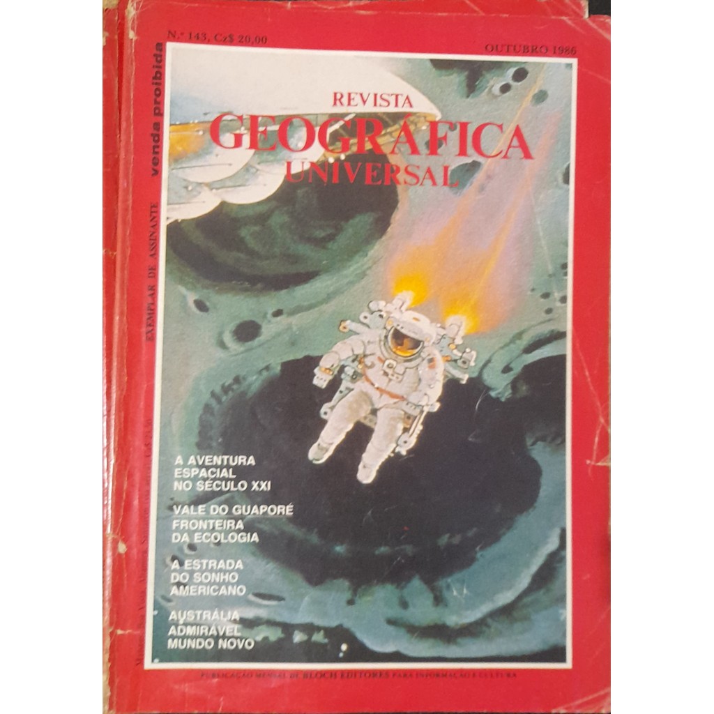 Revista Geográfica Universal nº 143 Outubro 1986 de Bloch 8000710