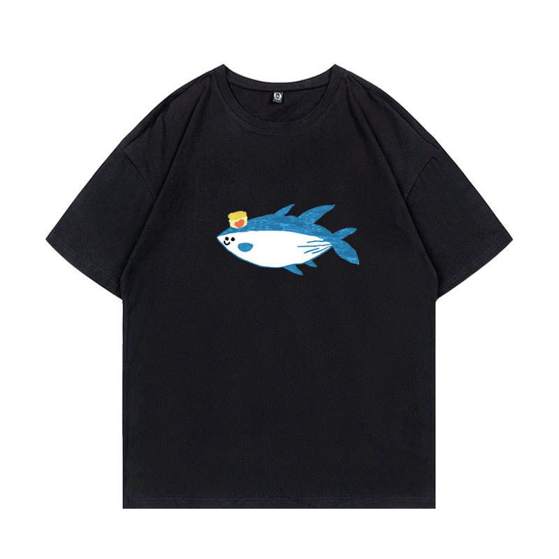 Camiseta estampada premium em puro algodão Camiseta BTS Jin Estampa KPop Algodão Puro Confortável Moderna Casual Verão