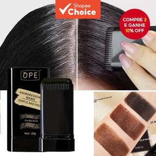 Novo Bastão de Coloração Rápida para Cabelos Brancos, Longa Duração, com Pincel Aplicador. em Oferta na Shopee