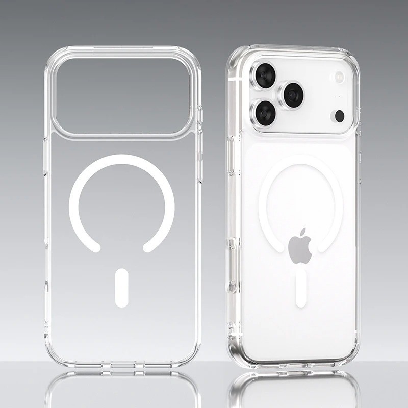 Capa Case Dura MagSafe Magnética Capinha TPU E Película 3D Vidro iPhone 17 Air 17 Pro 17 Pro Max — imagem 2 de 2