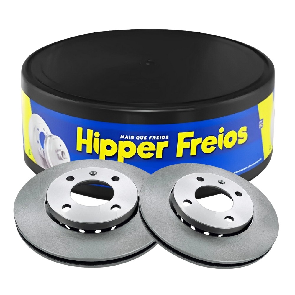 Par Disco Freio Gol Voyage Saveiro G5 1.0 1.6 2008 Em Diante em Oferta na Shopee
