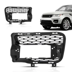 Grade Moldura Milha Range Rover Sport 2014 2015 2016 2017 Com Furo
