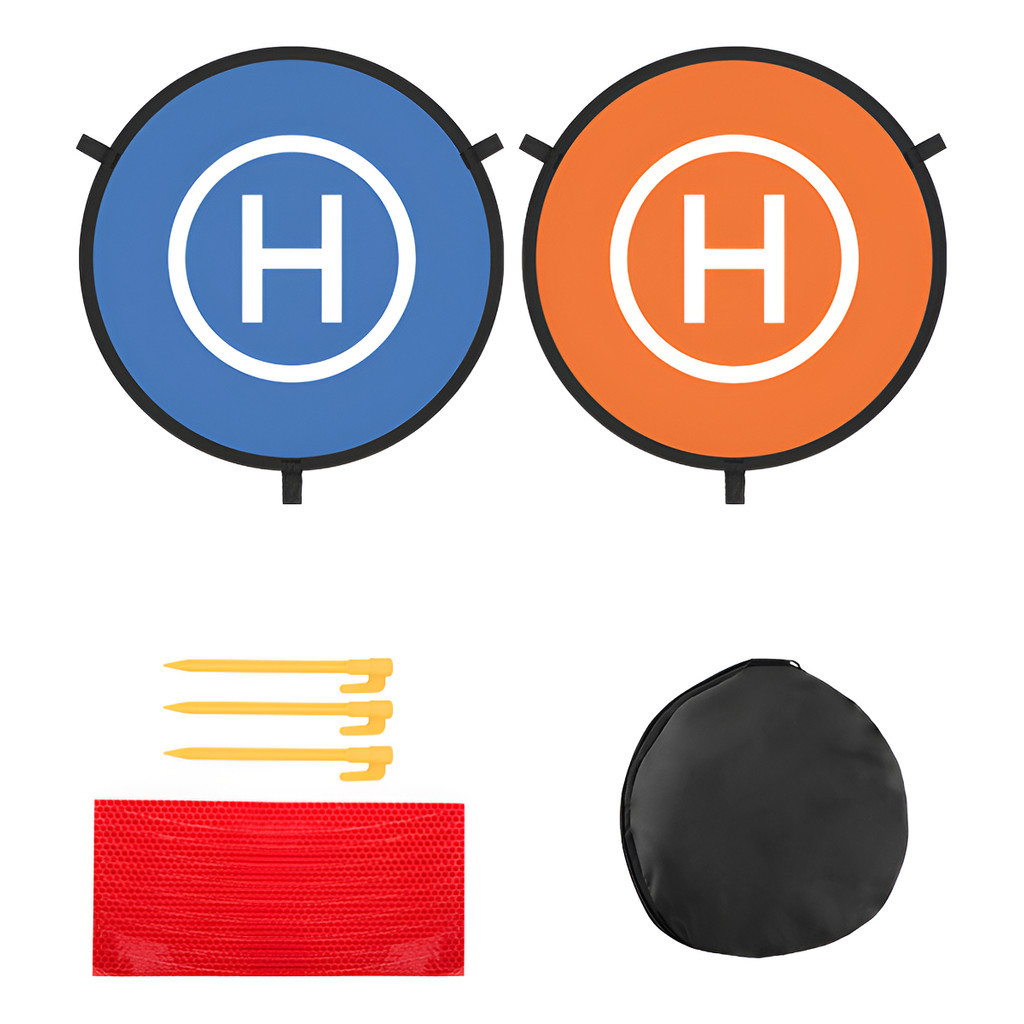 Pista De Pouso Decolagem Drone Heliponto Landing Pad 55cm